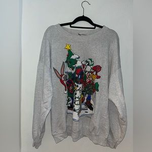 1995 Looney Tunes Holiday sweater.